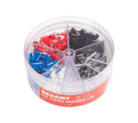 Набор втулочных наконечников НШВИ (0.5кв.мм; 0.75кв.мм; 1кв.мм; 1.5кв.мм; 2.5кв.мм) в боксе (E-400)  08-1910 Набор втулочных наконечников НШВИ (0.5кв.мм; 0.75кв.мм; 1кв.мм; 1.5кв.мм; 2.5кв.мм) в боксе (E-400)  08-1910