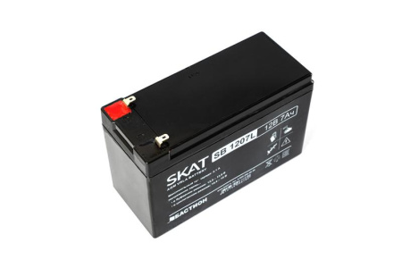 Аккумулятор 12В 7А.ч макс. ток заряда 2.1А SKAT SB 1207L  2534