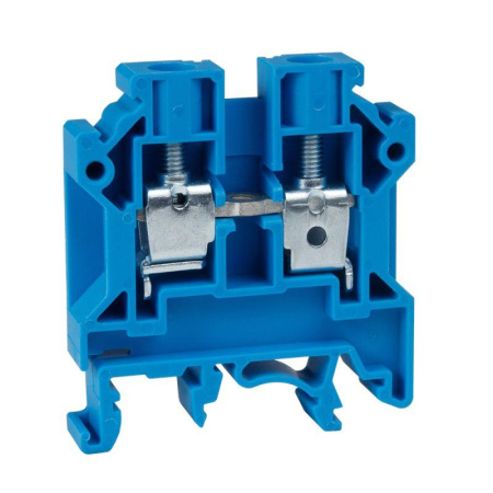Клемма проходная винтовая OptiClip CTS-6-I-BU-41A-(0.5-6) син.  289776