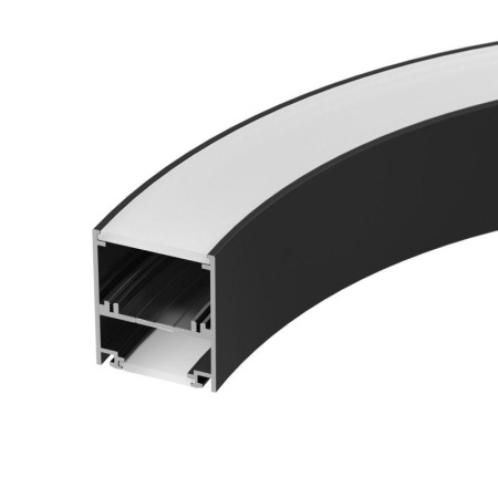 Профиль SL-ARC-5060-D1500-A45 BLACK (дуга 1 из 8) алюм.  029269