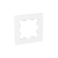 Рамка 1-м Эпика бел. пластик  UP1-FPW-01