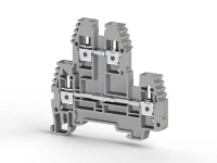 Клеммник 2-х ярусный 4кв.мм сер. PIK4N  319109 Клеммник 2-х ярусный 4кв.мм сер. PIK4N  319109