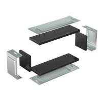 Комплект для обеспечения степени защиты IP44 в местах соединения секций лотков 400х100 цинк-ламель  SIP01040HDZL