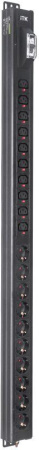 Блок распределения питания BASE PDU PV1101 24U 1ф 16А 10SCHUKO 10C13 без каб.  BS-PV70-10D-10C13-11