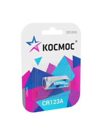 Элемент питания литиевый CR123 1хBL (блист.1шт)  KOCCR1231BL