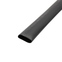 Трубка термоусадочная двустенная клеевая 19.1/9.55 (2:1) (уп.10шт) по 1м черн.  26-2107