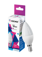 Лампа светодиодная 14Вт Свеча E14 6500К 174-265В  LkecLED14wCNE1465