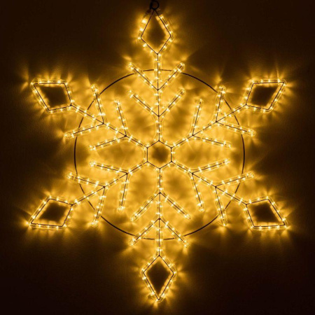 Фигура ARD-SNOWFLAKE-M9-900x900-360LED Warm (230В 22Вт) (IP65)  034257