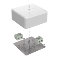 Коробка огнестойкая для кабель-канала 40-0470-FR10.0-4 Е15-Е120 103х103х45  40-0470-FR10.0-4