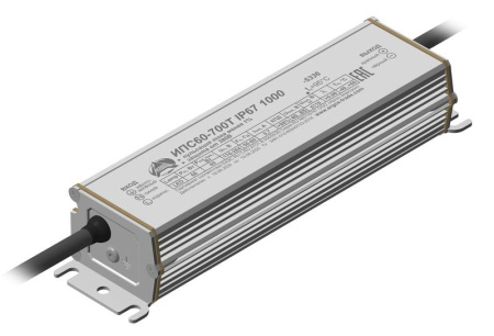 Источник питания ИПС 60-700Т IP67 1000 