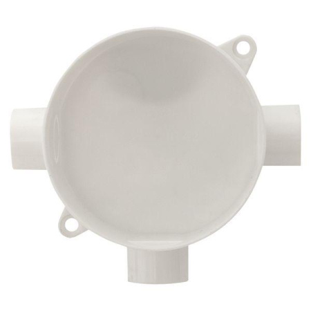 Коробка распаячная КМР-040-040 трехрожковая 70х35 бел. PROxima  plc-kmr-040-040