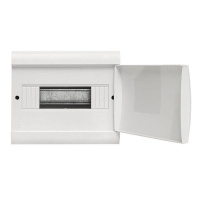 Щит ЩРН-П-10 "SlimBox" IP41 бел. дверца PROxima  sb-n-10w