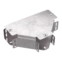 Ответвитель для лотка Т-образ. 100х80 Стандарт с крышкой  PR16.0433