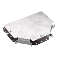 Ответвитель для лотка Т-образ. 200х50 Стандарт с крышкой  PR16.0438