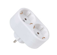 Разветвитель с заземл. 16А AD-2G 3.5кВт  5004641