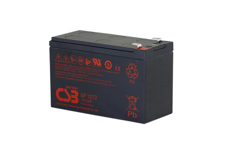 Аккумулятор 12В 7.2А.ч  GP1272 (12V28W) 