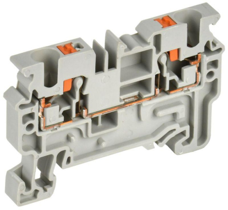 Колодка клеммная CP 4кв.мм сер.  YCT20-00-K03-004