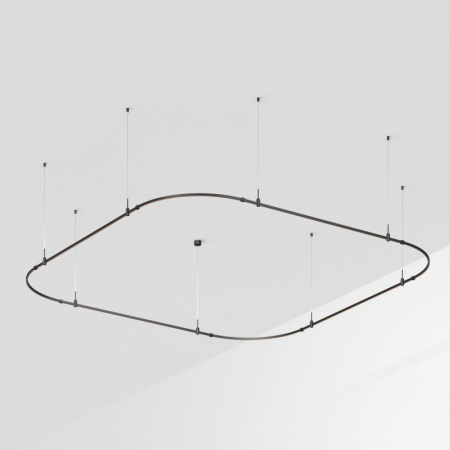Трек ART-APRIORI-QUADRAT-SOFT-HANG-3500х3500 BK IP20 металл  048517