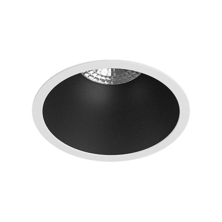 Светильник встраиваемый IP20 10Вт GU5.3 LED бел./черн. пластик  DK3026-WB