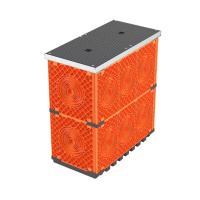 Колодец пластиковый для кабельной канализации с крышкамиF0750х375х750  270375V0