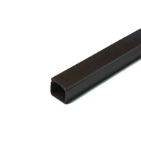 Кабель-канал 16х16 L2000 с двойн. замком пластик венге  КК-4816016-140