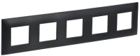 Рамка 5-м SKANDY SK-F05Bl черн.  SK-M52-K02