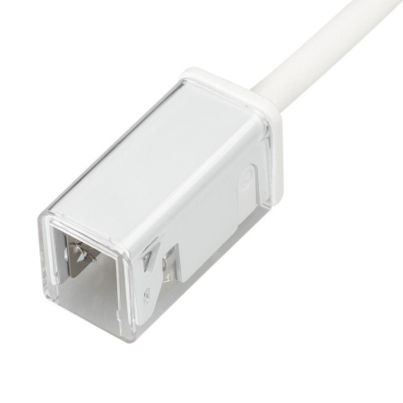 Коннектор питания ARL-MOONLIGHT-1712-CON-POWER-HR-WH пластик  028051