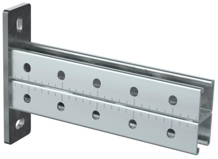 Консоль STRUT двойная 41х41 осн.500 сталь  CLM50D-CSD-41-41-05