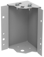 Уголок цоколя H=200мм сер. (уп.4шт) by ZPAS РФ  ZP-BC35-B0-02-R