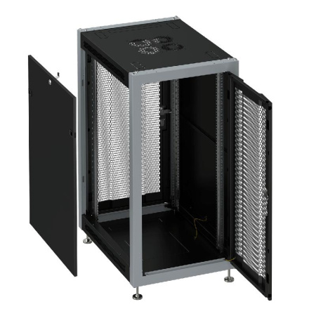 Шкаф телекоммуникационный напольный 42U 600х600 SL  SL 6642.933