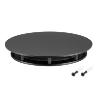 Крепление MOONLIGHT-BASE-ROUND-D18-L Black металл  046062 Крепление MOONLIGHT-BASE-ROUND-D18-L Black металл  046062