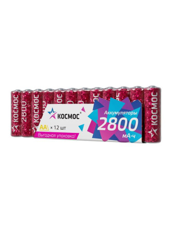 Аккумулятор HR6 2800мАч Ni-MH 12 в спайке  KOCR6NIMH2800mAh12S