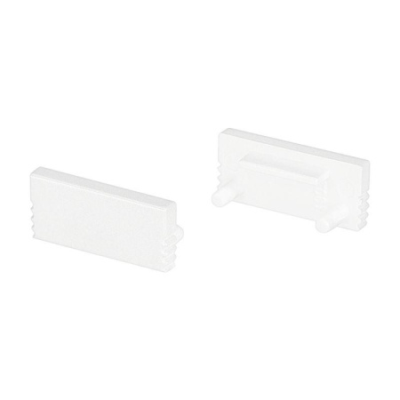 Заглушка SL-SLIM-H7 WHITE глухая пластик  037532