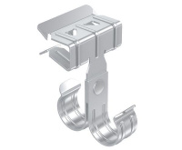 Зажим балочный 8-14мм под трубу двойн. 20мм PROxima  ZB8-14-Tr20W