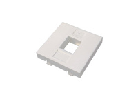 Адаптер Mosaic 45х45ммдля модуля Keystone 1 порт бел.  DR-5301