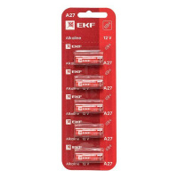 Элемент питания алкалиновый A27 для сигнализаций (блист.5шт)  A27-BL5