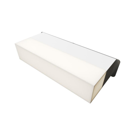 Светильник светодиодный RVE-LBX-LUMO40-PLAZA5020010-1-GR прямоугольник грильято 1шт 40х190х80мм 16Вт встраиваемый 4000К бел.  RVE00003269