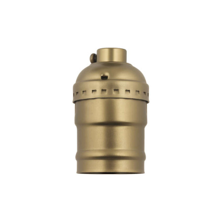 Патрон декор. DLC-V-H01/E27 BRONZE  UL-00000531