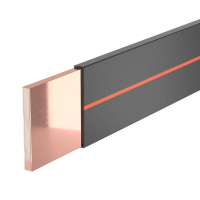 Шина гибкая в ПВХ изоляции 8х80х1мм ном. ток 1600А (дл.2м)  R5BFC8801