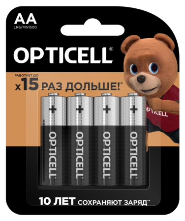 Элемент питания алкалиновый AA/LR6 (блист. 4шт) Basic  5051001