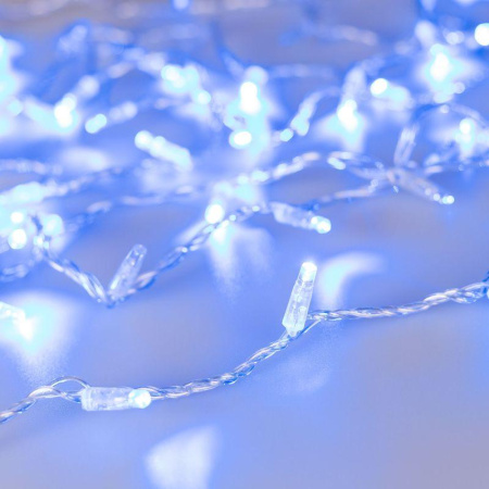 Гирлянда светодиодная ARD-STRING-CLASSIC-1000-CLEAR-100LED-PULSE Blue230В 7Вт IP65  031641