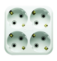 Разветвитель 4-м с заземл. (NEW)  10001205 Разветвитель 4-м с заземл. (NEW)  10001205