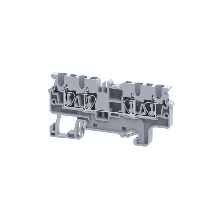Клемма с четырьмя контактами пружинная OptiClip СX-2.5-QUATTRO-(0.2-4)-I сер.  289753