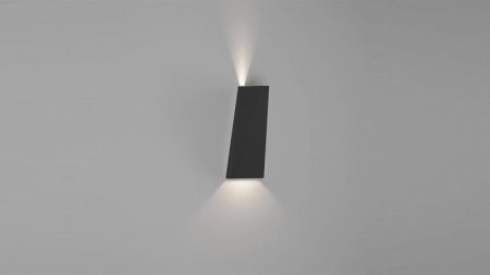 Бра декоративное METEORGW-A807-6-BL-WW 6Вт 3000К IP54 черн.  00-00003289