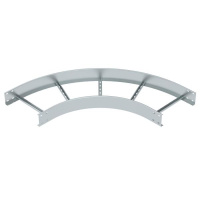 Секция угловая 90град. лестничного лотка 110х400мм R=500мм OBO 6217686