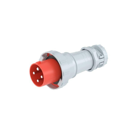 Вилка эл. каб. 125А 3P+E 400В IP67  DIS21812536