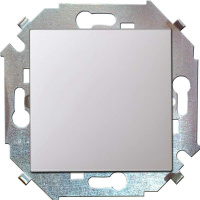 Переключатель проходной 1-кл. СП  15 16А IP20 винтов. зажим механизм бел.  1591201-030