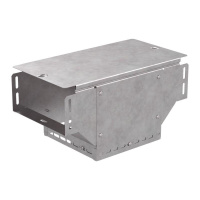 Ответвитель для лотка Т-образн. 200х100 верт. с крышкой Стандарт  PR16.0964