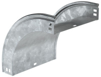 Угол для лотка плавный 90град. 150х80 В20 ESCA В20 ESCA HDZ  CPV41-0-90-080-150-HDZ