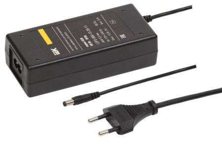 Драйвер LED ИПСН ECO 3528 60Вт 12В сетевая вилка-блок-JacK 5.5мм IP20  LSP2-060-12-20-11